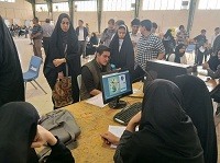 برپایی میز خدمت فرهنگی برای دانشجویان جدیدالورود